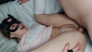 Amateur Video, Real Anal Sex, he Stuck his Dick in the Girl's Tight Ass