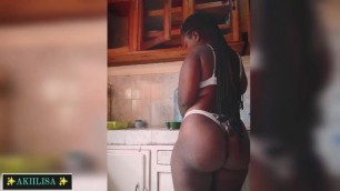 In the Kitchen WE EAT/African Babe Akiilisa