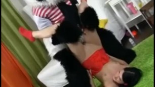 Crazy Dildo Sex in Pirate Costumes