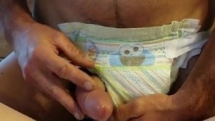 Diaper sex in wet goodnites and pampers