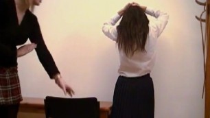 young school girl spanked and fingered