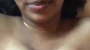 indian girl giving hot boobs job