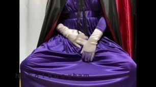 with purple dress and satin cloak(layers) Part.3(final)