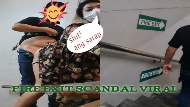 Public Sex in Mall Fire Exit