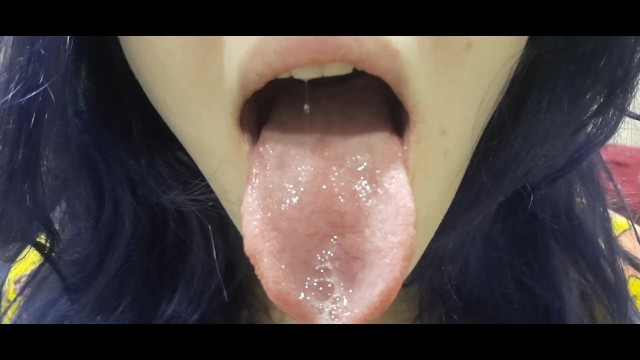 ASMR SALIVA ON YOUR FACE ????