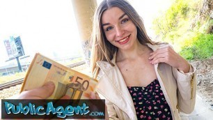 Public Agent - Cute Young Long Haired Ukrainian Talked into having Sex with a Stranger Outdoors